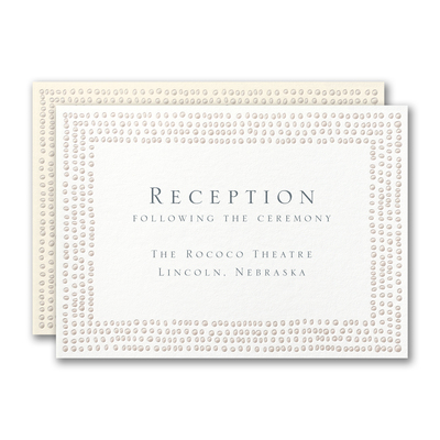 Reception Cards